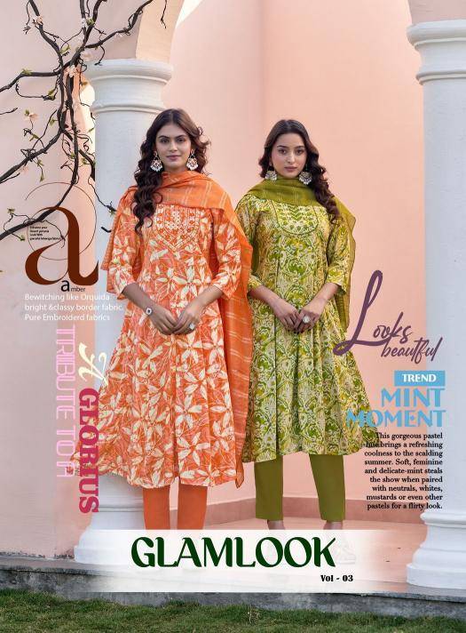 Diya glamlook vol 3 Kurti wholesale market